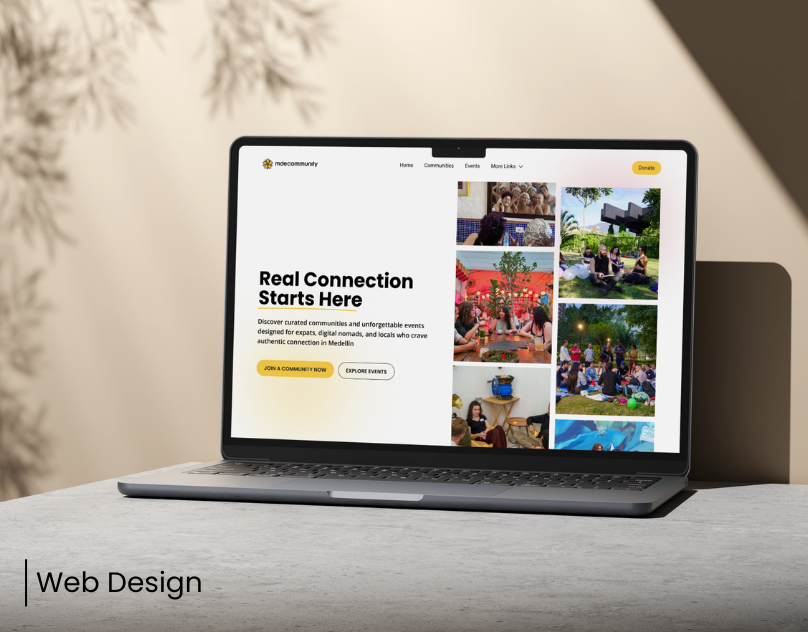 MDE — Creative Community & Knowledge Network Platform by Aqsa Rashid